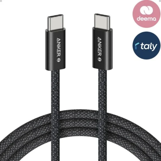 Anker Cable Usb-C To Usb-C 240W (0.9M/3Ft) _ Black